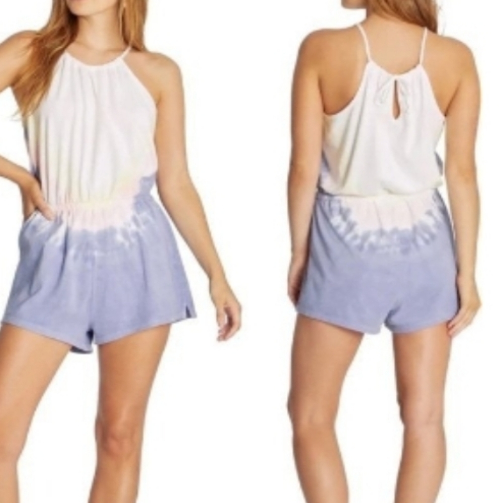 👀Wildfox Romper Eidelweiss tie dye romper playsuit large